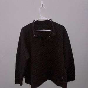 Eddie Bauer quilted pullover